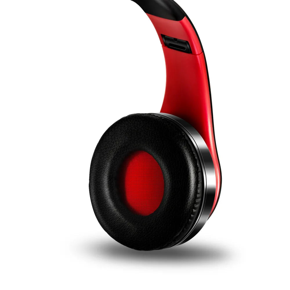 Foldable Bluetooth 5.0 Wireless Headphones with MP3, FM Radio and Microphone