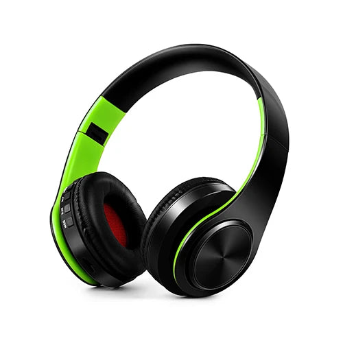 Foldable Bluetooth 5.0 Wireless Headphones with MP3, FM Radio and Microphone