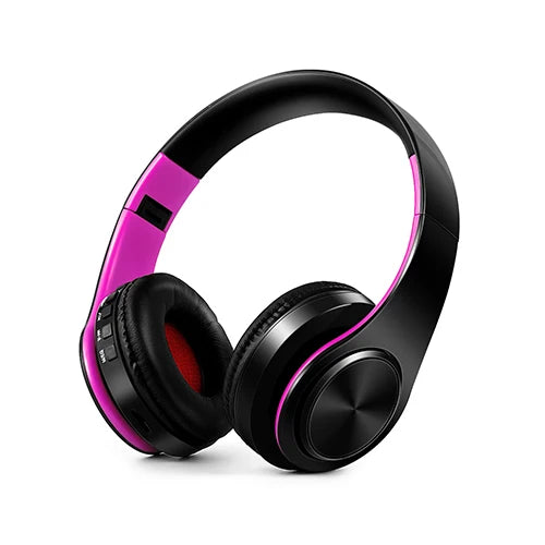 Foldable Bluetooth 5.0 Wireless Headphones with MP3, FM Radio and Microphone