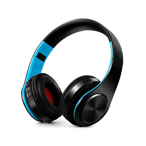 Foldable Bluetooth 5.0 Wireless Headphones with MP3, FM Radio and Microphone