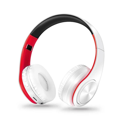 Foldable Bluetooth 5.0 Wireless Headphones with MP3, FM Radio and Microphone