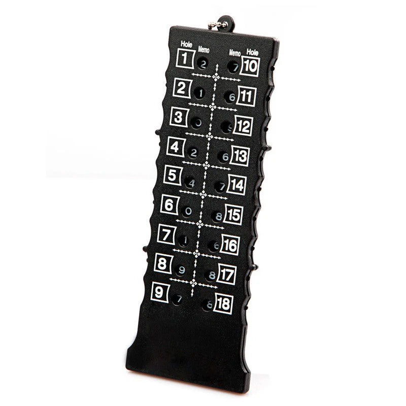 18-Hole Golf Stroke Counter with Ball Chain