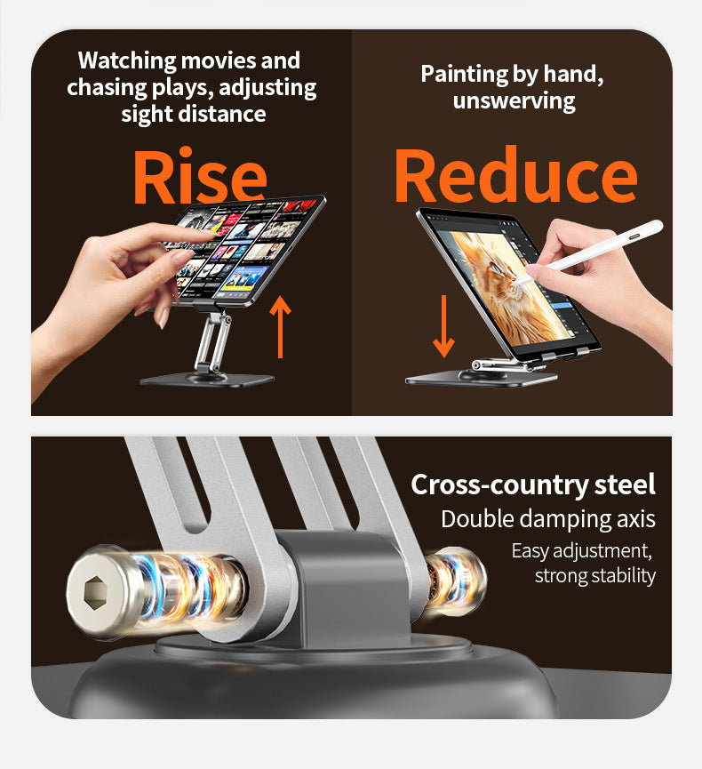 Q18 360° Adjustable Tablet Stand for Desk
