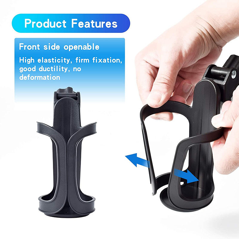 360° Adjustable Clamp-On Bottle Holder