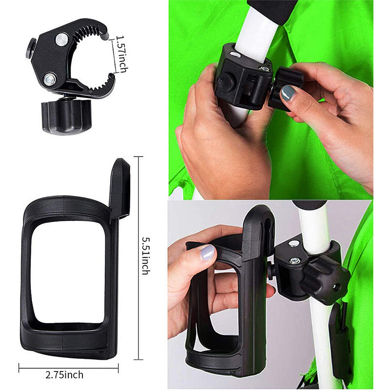 360° Adjustable Clamp-On Bottle Holder