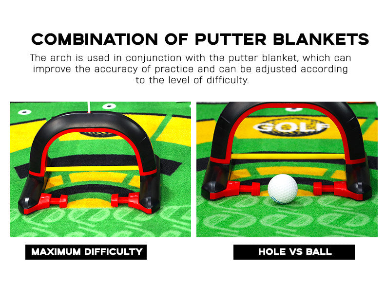 Golf Putting Practice Ball Returner Trainer
