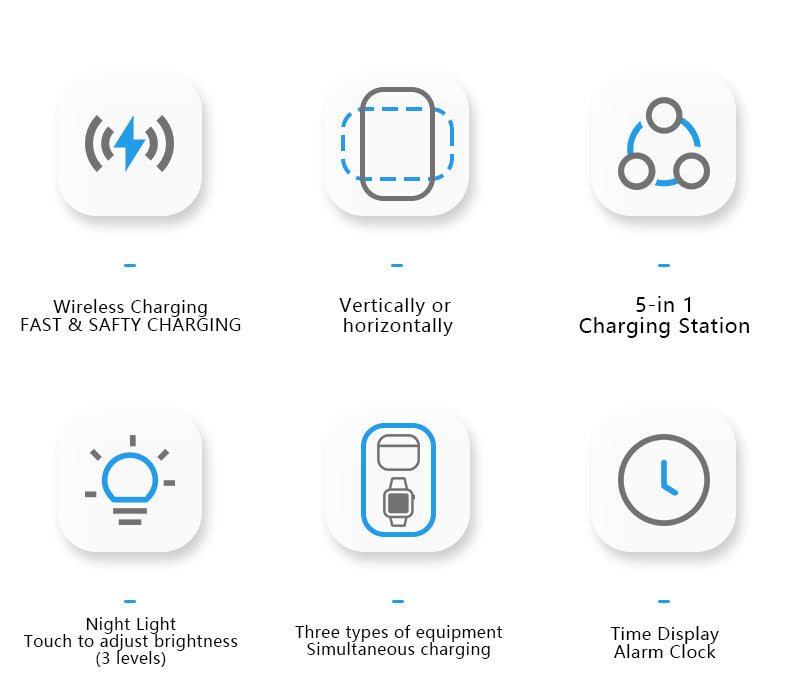3-in-1 Magnetic Wireless Charger – 25W Fast Charging Station for iPhone, Apple Watch & AirPods