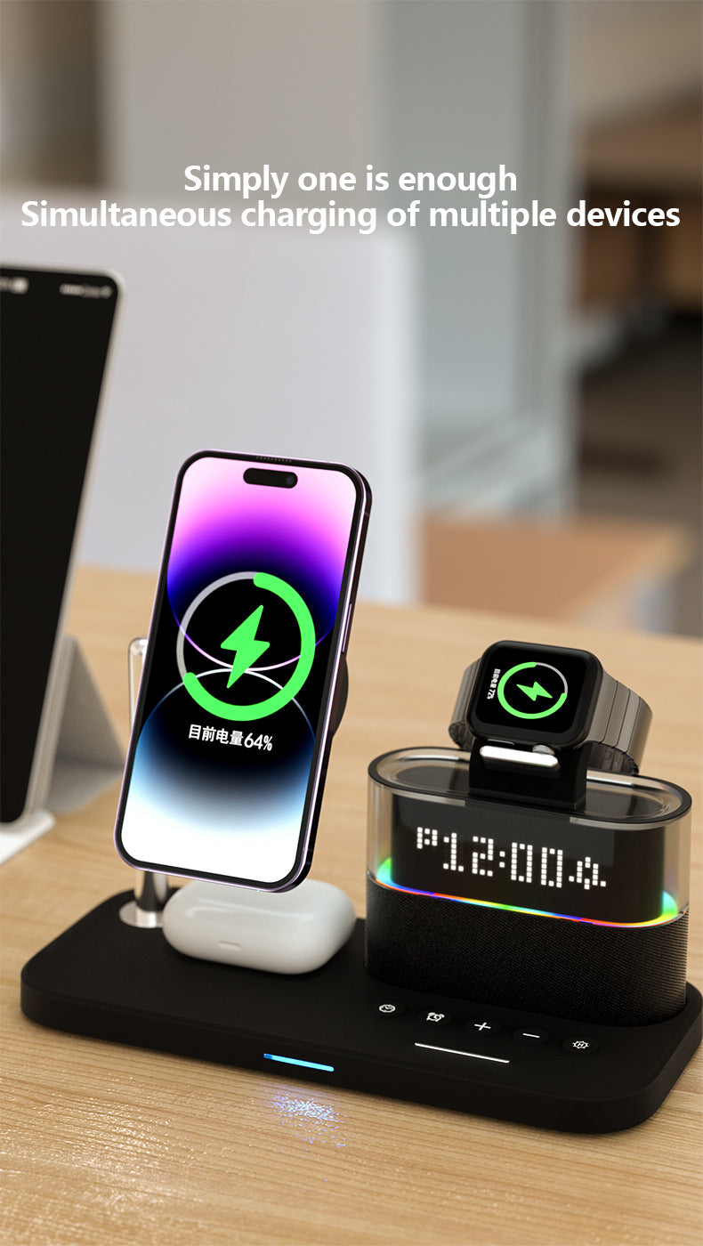 3-in-1 Magnetic Wireless Charger – 25W Fast Charging Station for iPhone, Apple Watch & AirPods