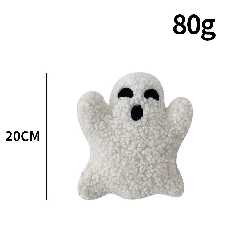 Halloween Ghost Plush Pillow – Cute Spooky Stuffed Toy for Home Decoration