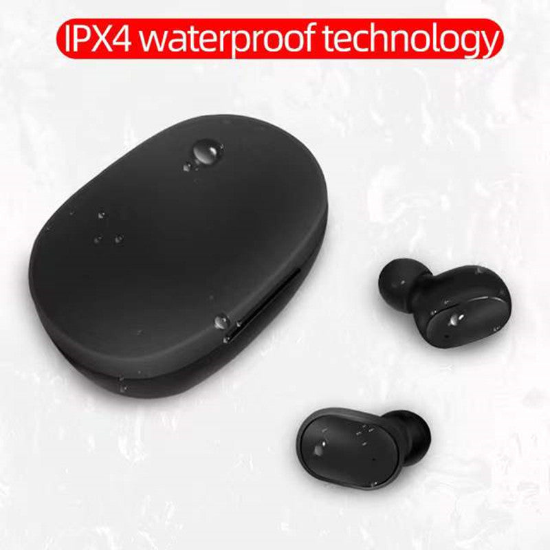 A6S Bluetooth 5.2 TWS Wireless Earbuds with Charging Case
